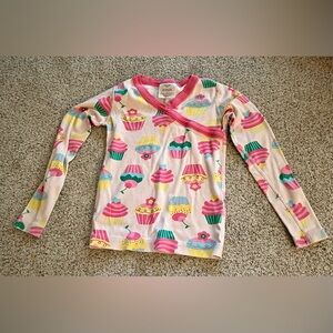 Hanna Andersson Organic Cotton Cupcake Pajama Top